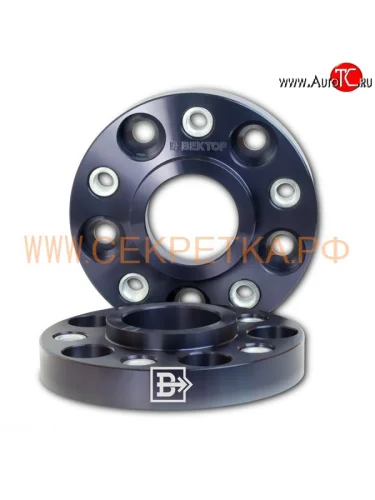 Адаптер-проставка с футорками 25.0 мм Вектор 25.0 84.1 84.1 5 130.0 SSANGYONG Kyron рестайлинг (2007-2016) 