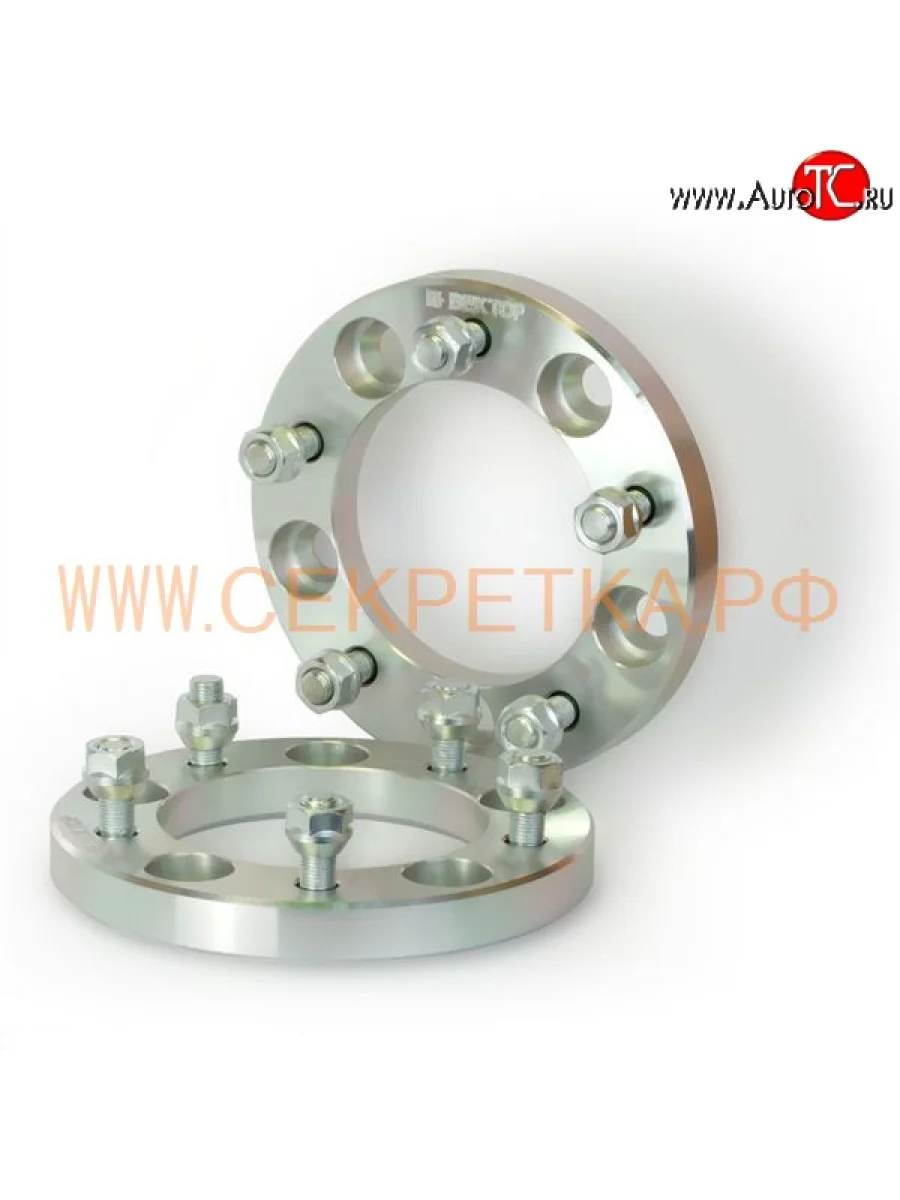 Адаптер-проставка 30 мм со шпильками Вектор 30.0 108.1 108.1 5 139.7 Уаз Патриот Спорт (2012-2013) 5x139.7xDIA108.1xM14x1.5