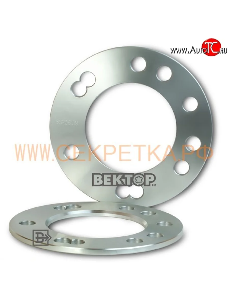Шайба-проставка 6.0 мм Вектор 6.0 108.1 54.1 5 139.7 Уаз Патриот Спорт (2012-2013) 5x139.7xDIA108.1xM14x1.5