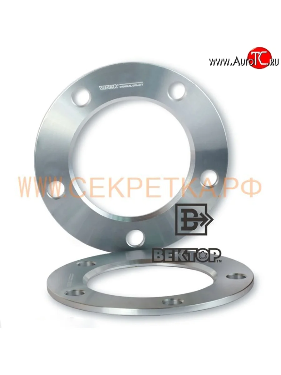 Универсальная проставка 6.0 мм Вектор 6.0 110.1 ВСЕ 5 150.0 Lexus LX450d J200 2-ой рестайлинг (2015-2022) 5x150.0xDIA110.1xM14x1.5