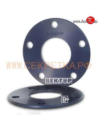 Универсальная проставка 6.0 мм Вектор 6.0 71.5 ВСЕ 5 130.0 чёрн Volkswagen Touareg 2 NF рестайлинг (2014-2018) 