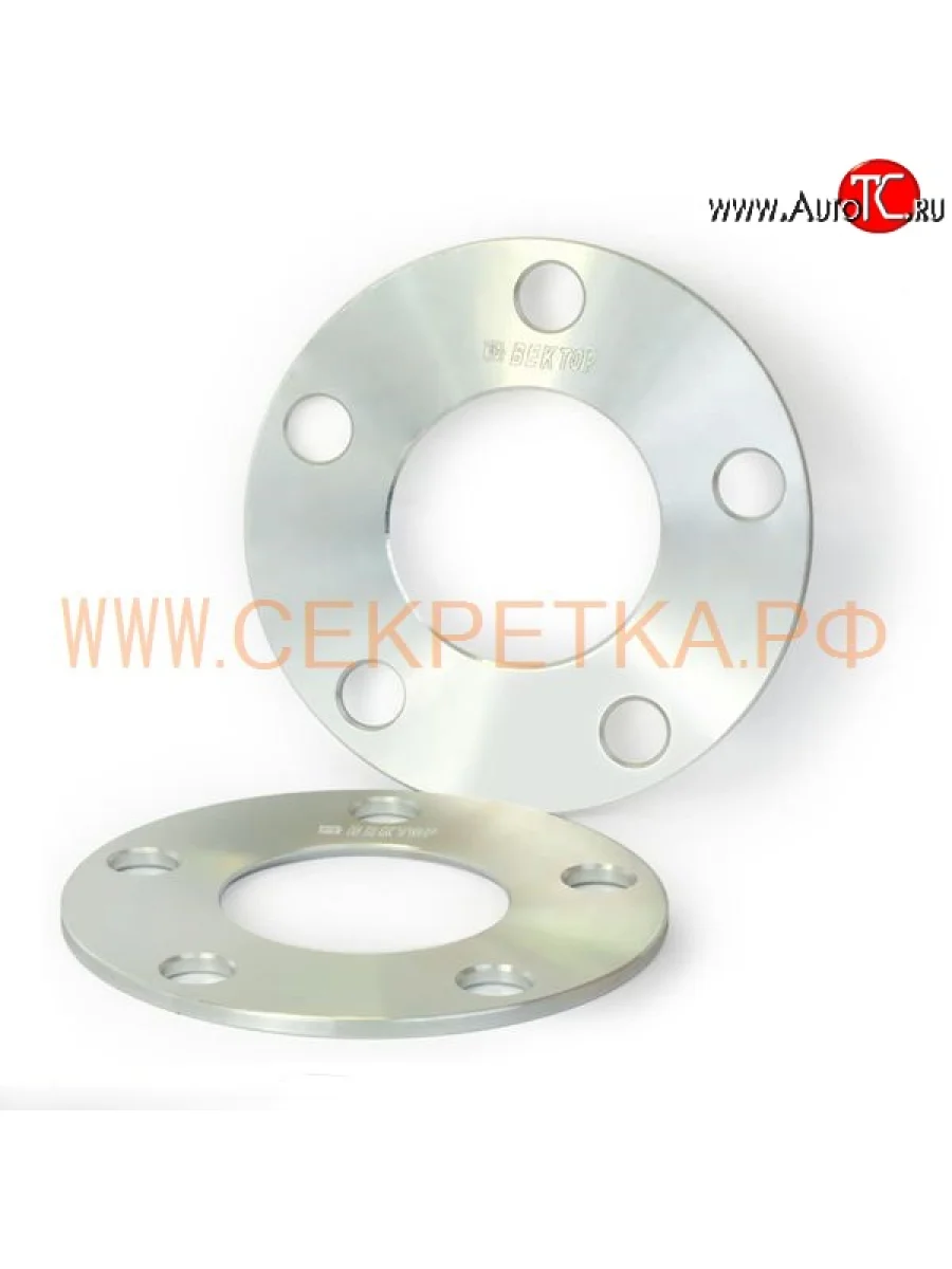 Универсальная проставка 5.0 мм Вектор 5.0 72.5 ВСЕ 5 120.0 Mini Countryman (2010-2016) 5x120.0xDIA72.5xM14x1.25
