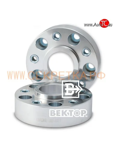 Адаптер-проставка с футорками 45.0 мм Вектор 45.0 84.1 84.1 5 130.0 SSANGYONG Kyron рестайлинг (2007-2016) 