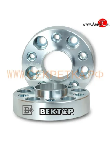 Адаптер-проставка с футорками 40.0 мм Вектор 40.0 66.5 66.5 5 112.0 