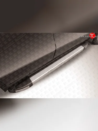 Алюминиевые пороги Slitkoff Opel Mokka (2012-2016)  дорестайлинг