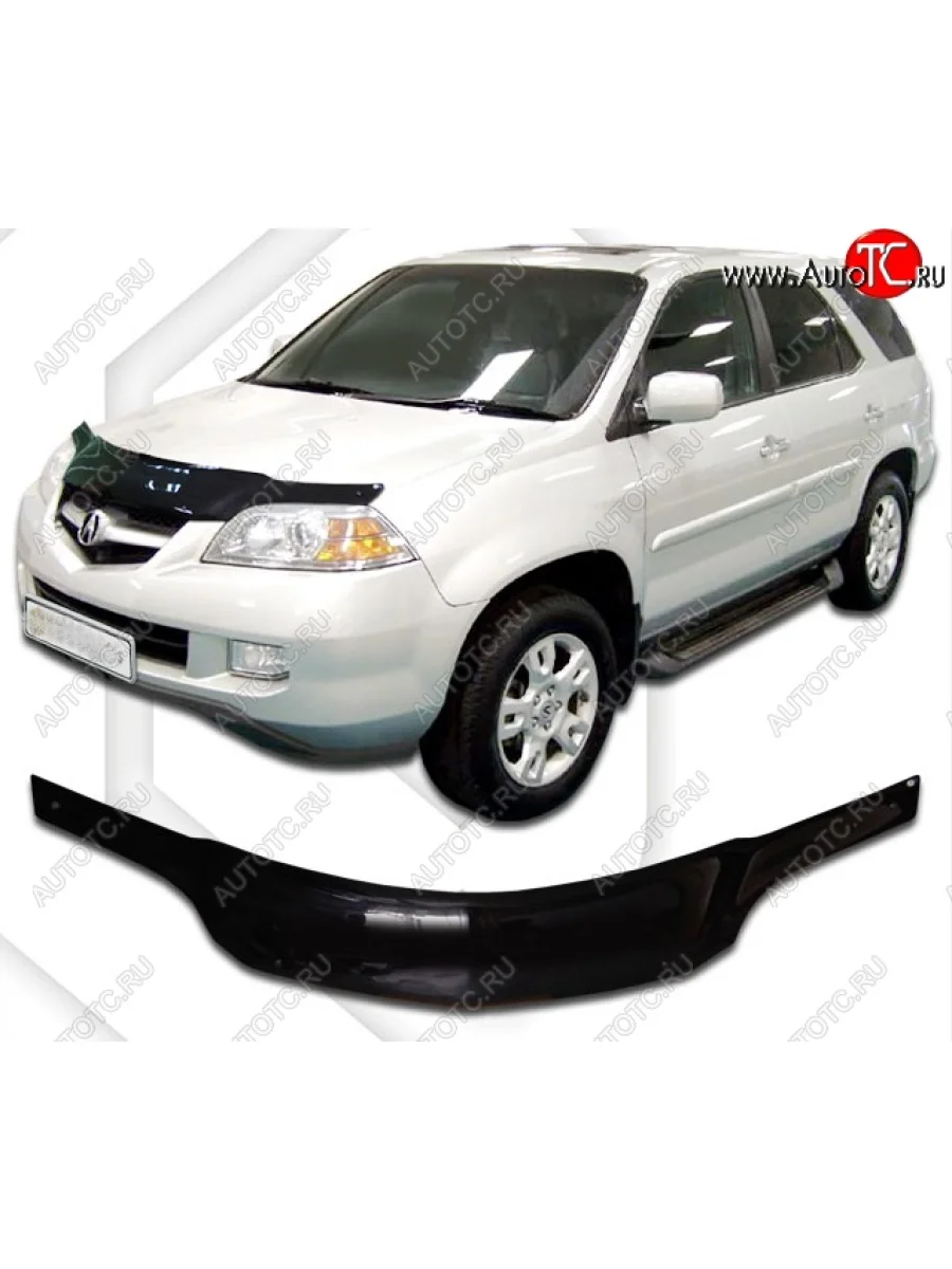 Дефлектор капота CA-Plastic Acura MDX YD1 дорестайлинг (2000-2003) (Classic черный, Без надписи)  в Самаре Самарской области