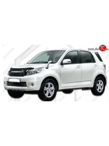 Дефлектор капота CA-Plastic (Classic черный) Daihatsu Terios J200 дорестайлинг (2006-2009)