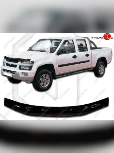 Дефлектор капота CA-Plastic (Classic черный) Derways Plutus (2007-2008)