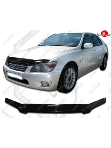 Дефлектор капота CA-Plastic (Classic черный) Lexus IS200 XE10 седан (1998-2005)