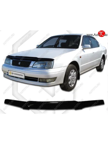 Дефлектор капота CA-Plastiс (Classic черный) Toyota Camry  V40 (1994-1998)