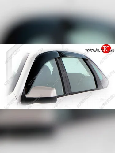 Дефлектора окон CA-Plastiс (Classic полупрозрачный) Лада ВАЗ Калина  2192 - Калина Спорт  2192