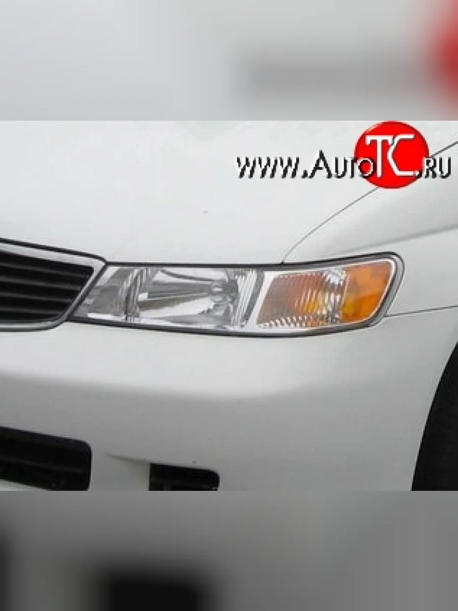 Прозрачная защита передних фар CA Plastic Honda Odyssey 2 (1999-2003) (Цвет: прозрачный)  в Самаре Самарской области