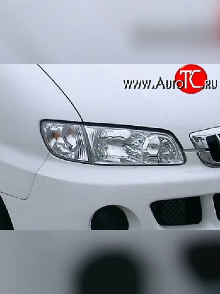 Прозрачная защита передних фар CA Plastic  Hyundai Starex/H1 (1997-2004) A1 (Цвет: прозрачный)  в Керчи Республика Крым