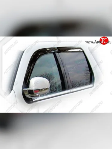 Дефлектора окон CA-Plastiс (Classic полупрозрачный) Cadillac Escalade GMT926 джип 5 дв. короткая база (2006-2014)