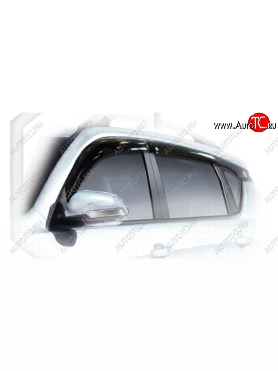 Дефлектора окон CA-Plastiс  Changan CS35 (2012-2021) (Classic полупрозрачный, Без хром.молдинга)  в Керчи Республика Крым