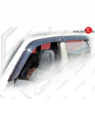Дефлектора окон CA-Plastiс (Classic полупрозрачный) Chevrolet Niva 2123 дорестайлинг (2002-2008)