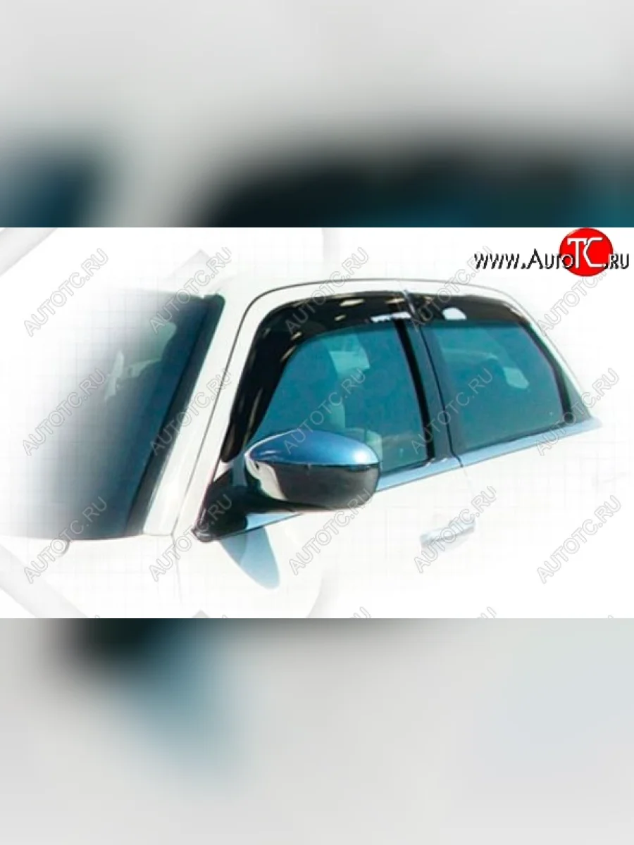 Дефлектора окон CA-Plastiс  Chrysler 300C (2011-2015) LD седан (Classic полупрозрачный)  в Керчи Республика Крым