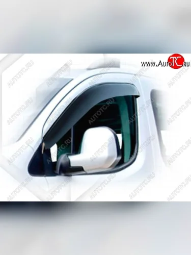 Дефлектора окон CA-Plastiс (Classic полупрозрачный) CITROEN Berlingo  B9 (2008-2016) дорестайлинг