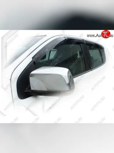 Дефлектора окон CA-Plastiс (Classic полупрозрачный) Chevrolet Trailblazer  GM800 (2012-2016) дорестайлинг