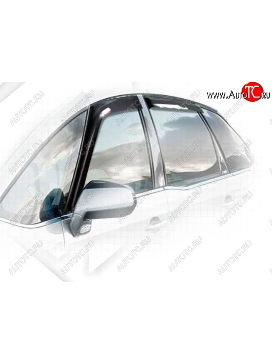 Дефлектора окон CA-Plastiс  CITROEN C4 picasso (2006-2014) UD (Classic полупрозрачный)  в Керчи Республика Крым
