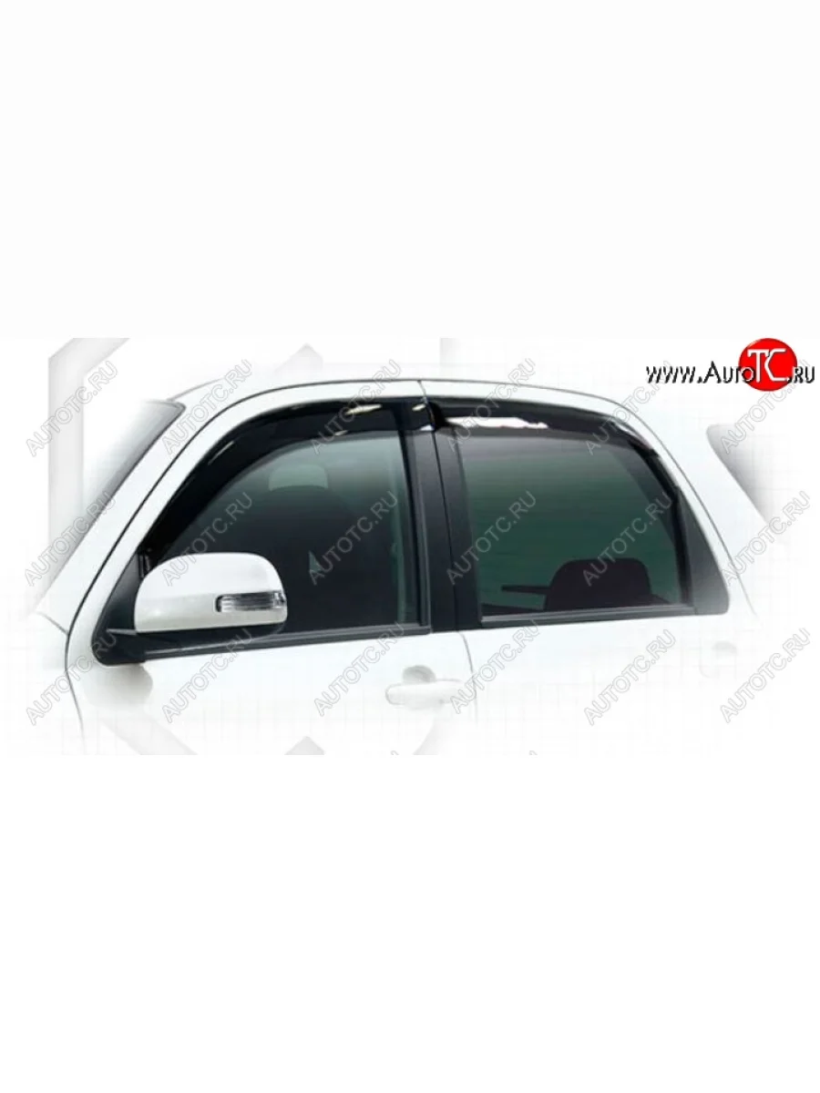 Дефлектора окон CA-Plastiс Daihatsu Be-Go J200 дорестайинг (2006-2008) (Classic полупрозрачный)  в Перми Пермском крае