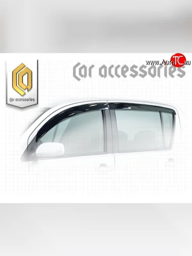 Дефлектора окон (M600S, M601S, M610S) CA-Plastiс (Classic полупрозрачный) Daihatsu Boon Luminas  M500 минивэн (2008-2012)