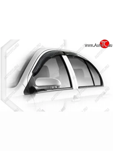 Дефлектора окон CA-Plastiс (Classic полупрозрачный) FAW V5 (2012-2017)