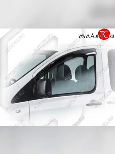 Дефлектора окон CA-Plastiс (Classic полупрозрачный) Fiat Scudo (2007-2016)