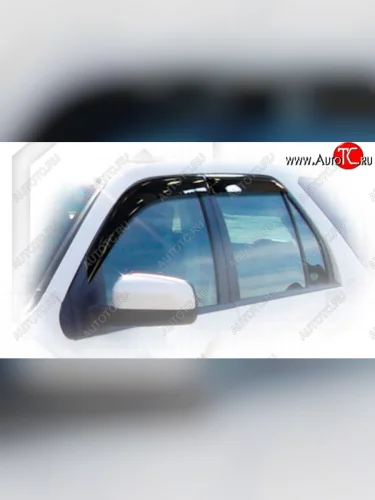 Дефлектора окон CA-Plastiс (Classic полупрозрачный) Ford Freestyle (2004-2007)