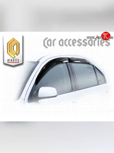 Дефлектора окон CA-Plastiс (Classic полупрозрачный) Ford Mondeo (2000-2003) Mk3,B4Y дорестайлинг, седан