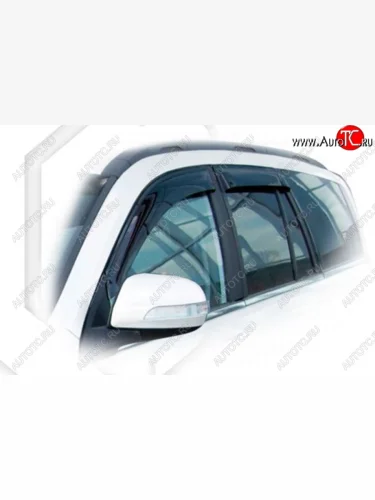 Дефлектора окон CA-Plastiс (Classic полупрозрачный) Great Wall Hover H3 (2014-2016)  рестайлинг