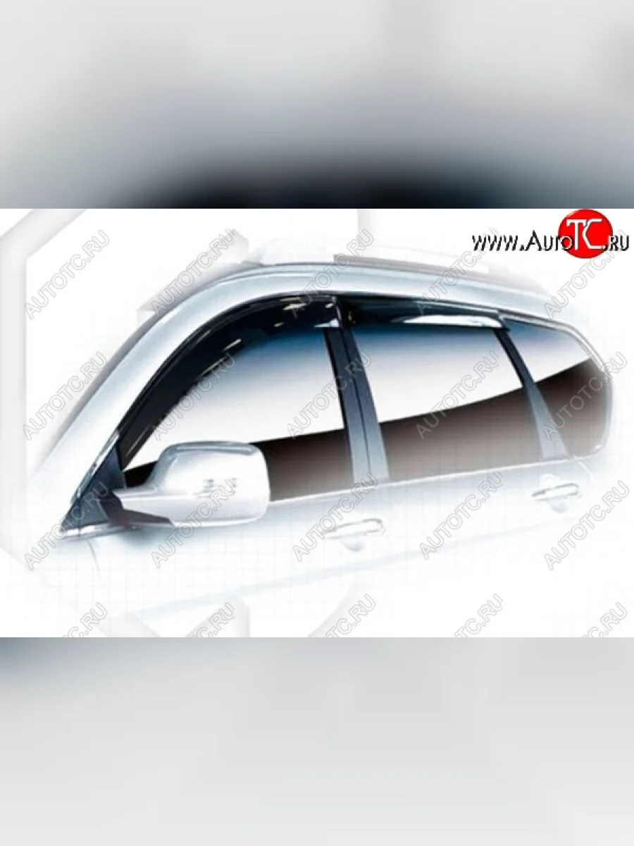 Дефлектора окон CA-Plastiс Great Wall Hover H6 (2012-2016) (Classic полупрозрачный, Без хром.молдинга)  в Самаре Самарской области