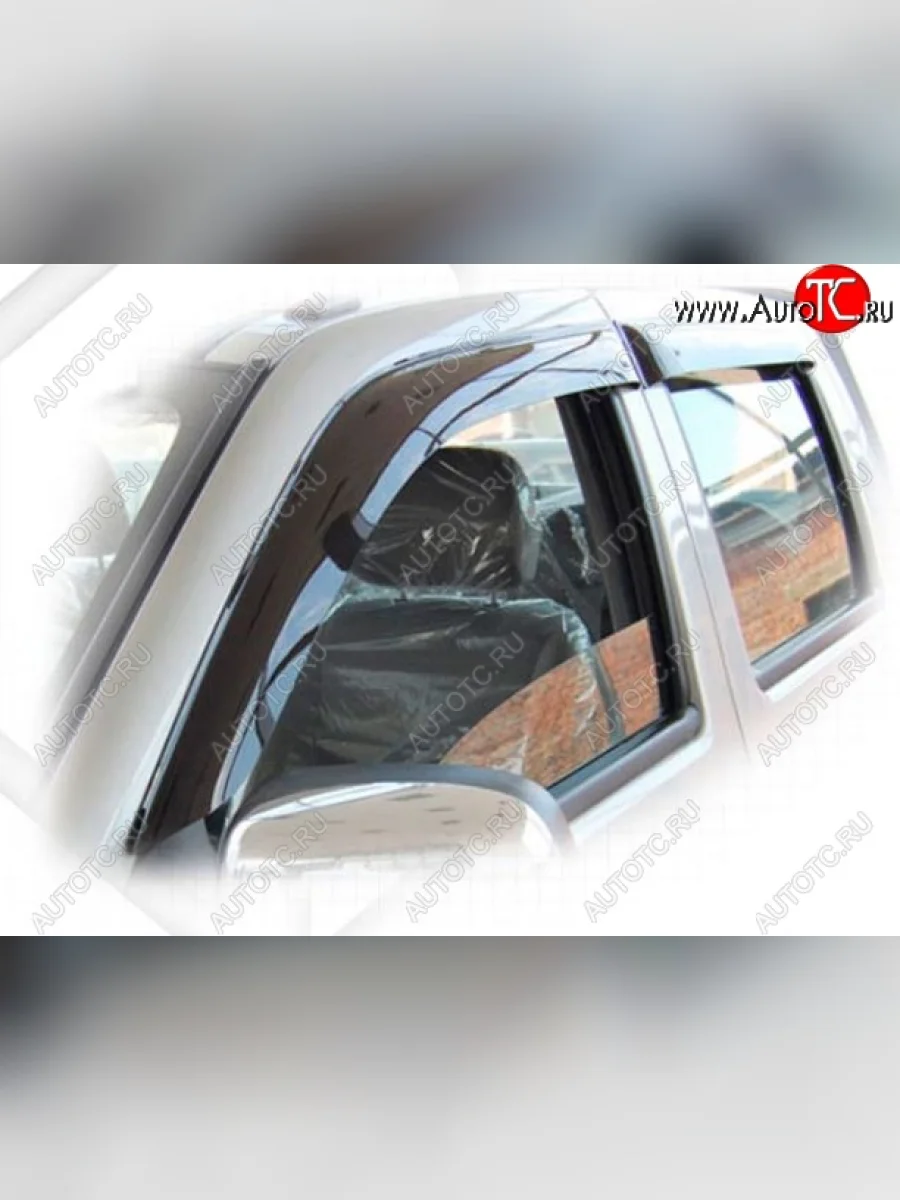 Дефлектора окон CA-Plastiс Great Wall Wingle 5 (2011-2017) (Classic полупрозрачный, Без хром.молдинга)  в Перми Пермском крае