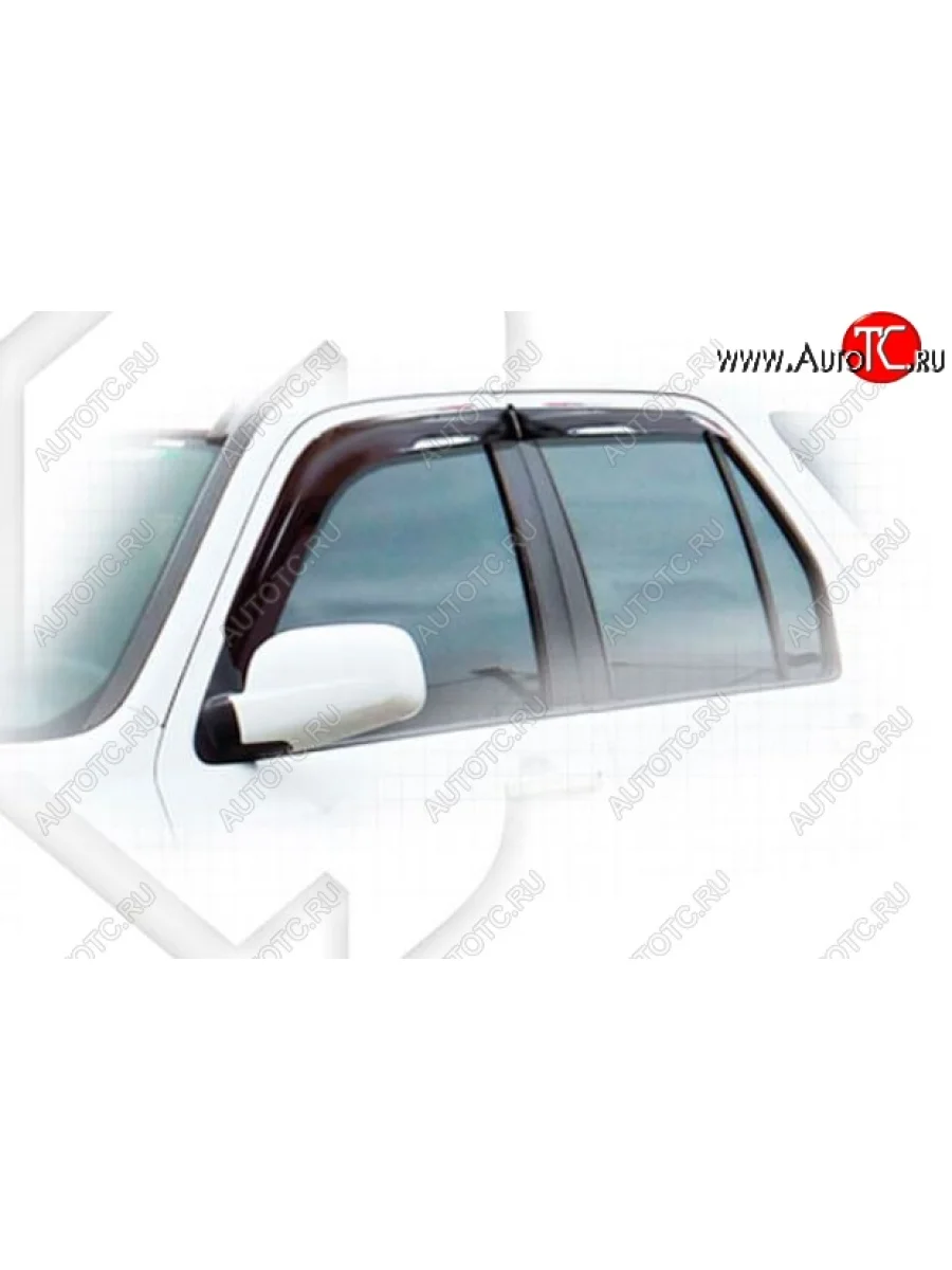 Дефлектора окон CA-Plastiс  Honda CR-V (2001-2006) RD4,RD5,RD6,RD7,RD9  (Classic полупрозрачный, Без хром.молдинга)  в Керчи Республика Крым