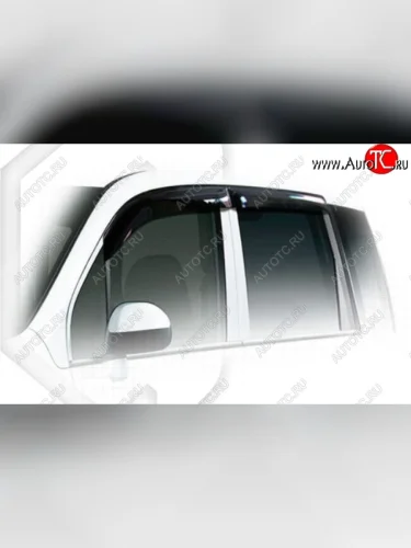 Дефлектора окон CA-Plastiс (Classic полупрозрачный) Honda Life (2010-2014)
