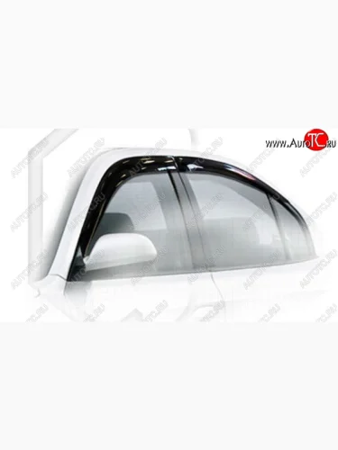 Дефлектора окон CA-Plastiс (ТагАЗ) (Classic полупрозрачный) Hyundai Elantra XD седан дорестайлинг (2000-2003)