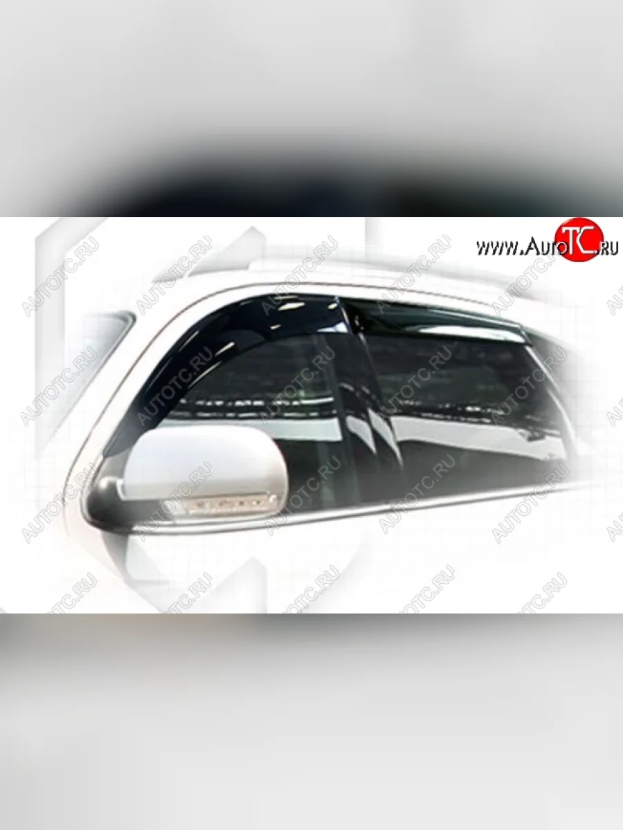 Дефлектора окон CA-Plastiс  Hyundai IX55 (2006-2013) EN (Classic полупрозрачный, Без хром.молдинга)  в Керчи Республика Крым