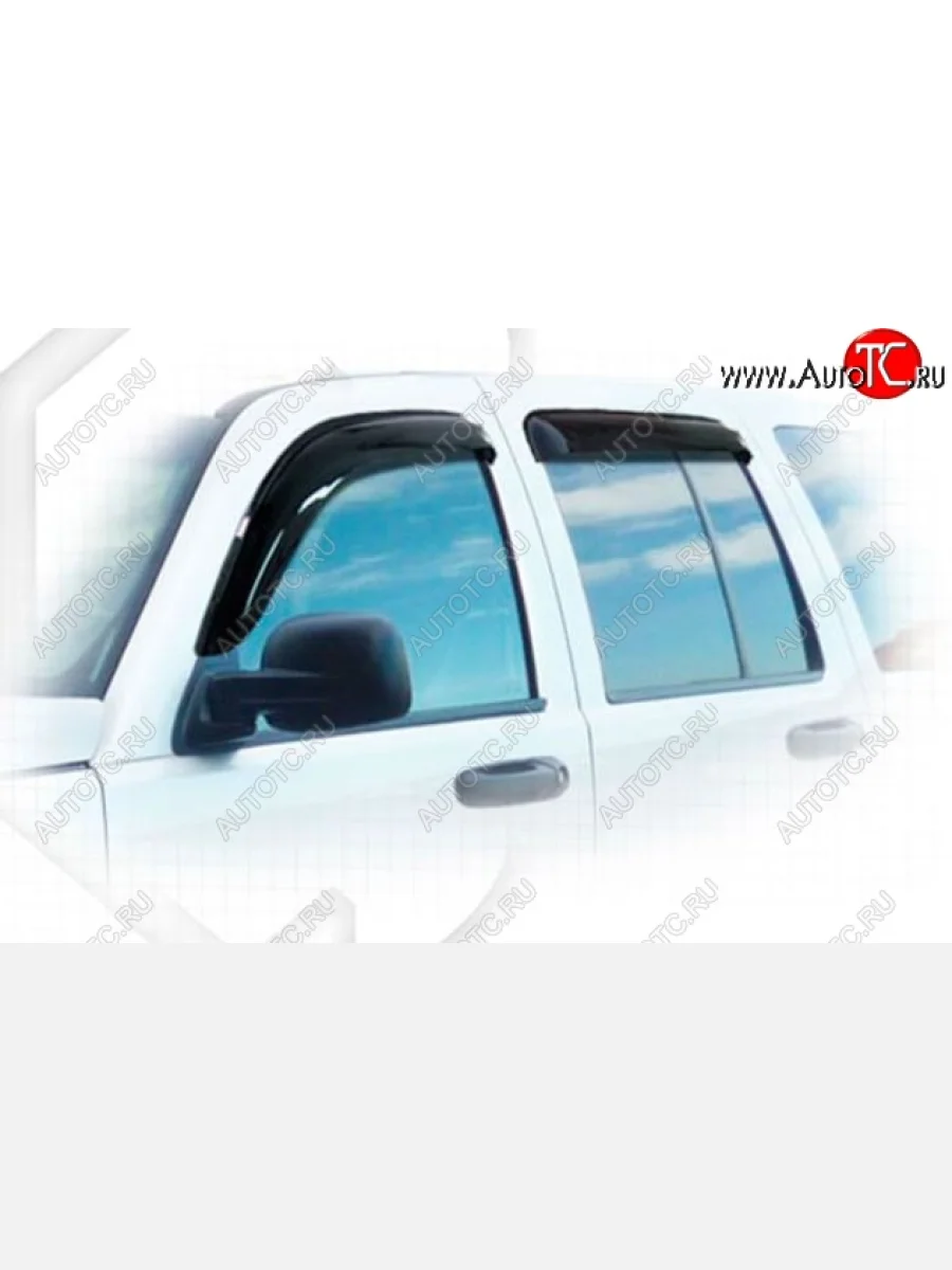 Дефлектора окон CA-Plastiс Jeep Liberty KJ дорестайлинг (2001-2004) (Classic полупрозрачный)  в Самаре Самарской области