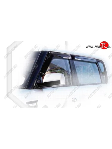 Дефлектора окон CA-Plastiс) (Classic полупрозрачный) KIA Soul  AM (2008-2011) дорестайлинг