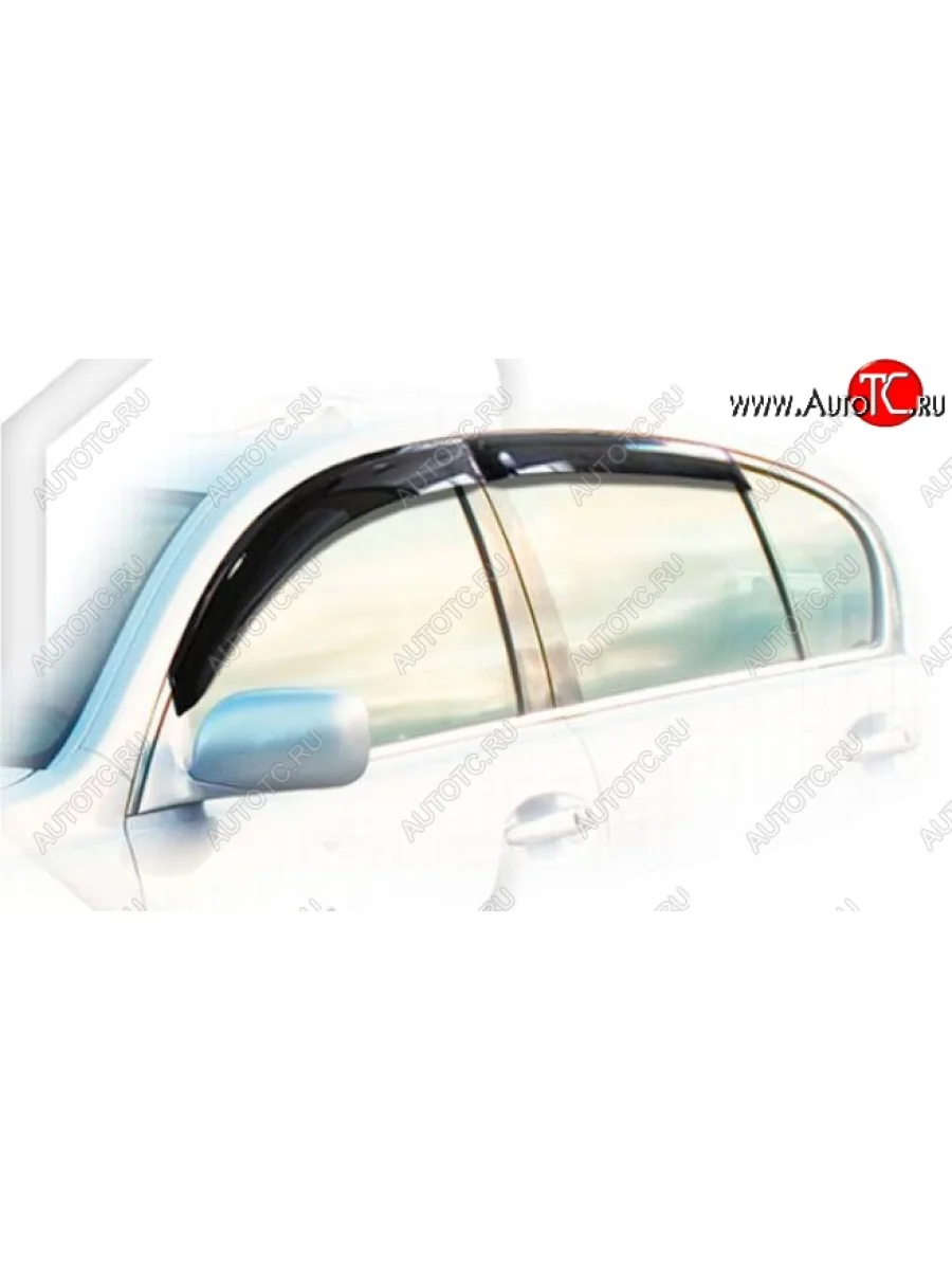 Дефлектора окон CA-Plastiс Lexus GS300 S190 дорестайлинг (2005-2006) (Classic полупрозрачный, Без хром.молдинга)  в Воронеже Воронежской области