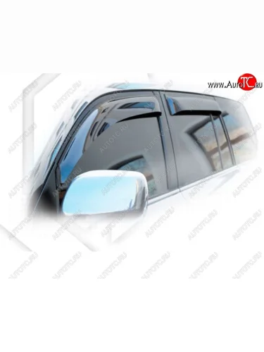 Дефлектора окон CA-Plastiс (Classic полупрозрачный) Lexus LX570 J200 дорестайлинг (2007-2012)
