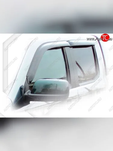 Дефлектора окон CA-Plastiс (Classic полупрозрачный) Mazda BT-50 (2006-2011)