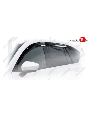 Дефлектора окон CA-Plastiс (Classic полупрозрачный) Mazda CX-5  KE (2011-2017) дорестайлинг, рестайлинг