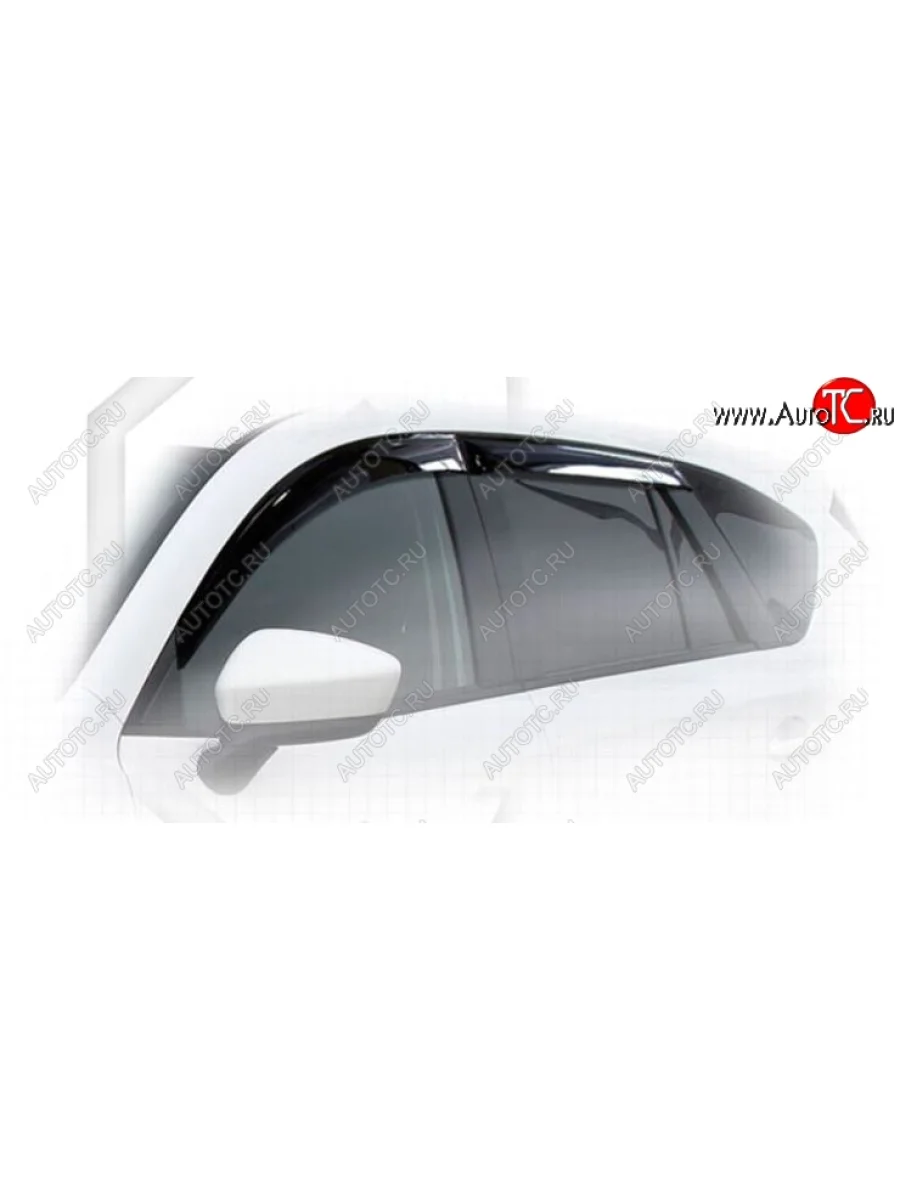 Дефлектора окон CA-Plastiс  Mazda CX-5 (2011-2017) KE (Classic полупрозрачный, Без хром.молдинга)  в Керчи Республика Крым