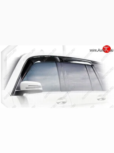 Дефлектора окон CA-Plastiс (Classic полупрозрачный) Mercedes-Benz GLK class X204 дорестайлинг (2008-2012)