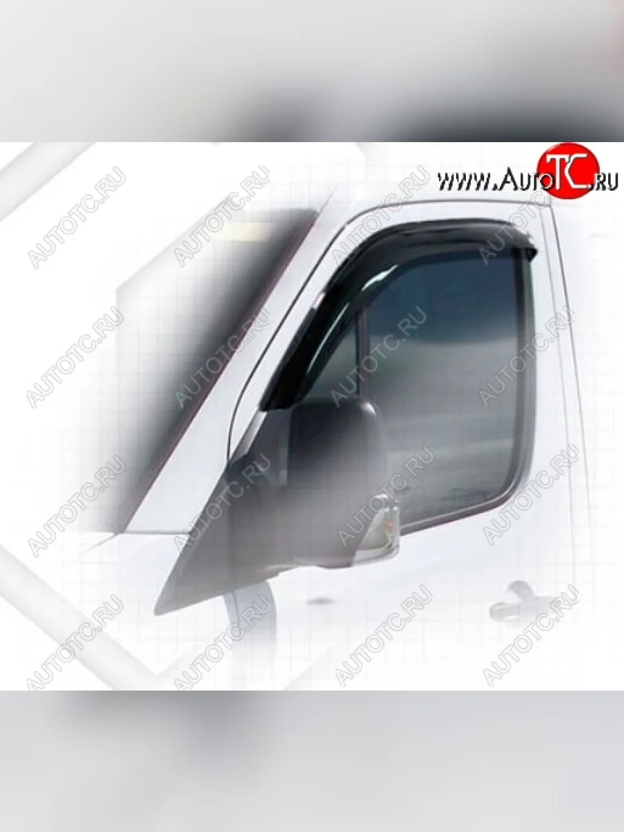 Дефлектора окон CA-Plastiс  Mercedes-Benz Sprinter (2006-2013) W906 (Classic полупрозрачный, Без хром.молдинга)  в Керчи Республика Крым