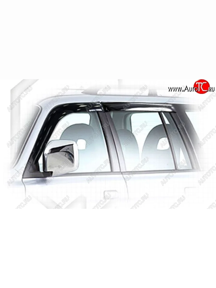 Дефлектора окон CA-Plastiс  Mitsubishi Montero Sport (1996-2008) PA (Classic полупрозрачный, Без хром.молдинга)  в Керчи Республика Крым