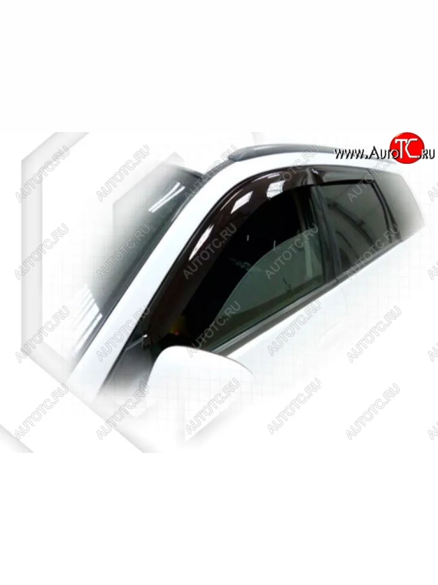 Дефлектора окон CA-Plastiс  Nissan AD (1999-2008) Y11 (Classic полупрозрачный, Без хром.молдинга)  в Керчи Республика Крым