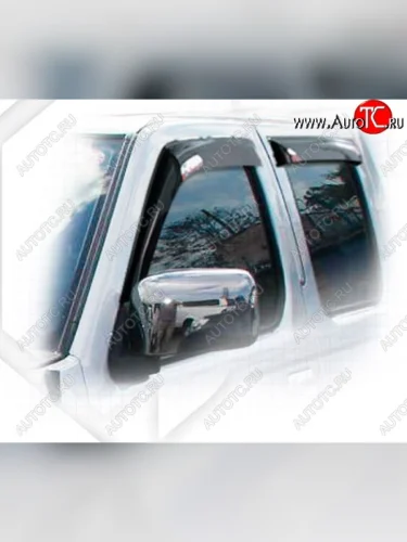 Дефлектора окон CA-Plastiс (Classic полупрозрачный) Nissan Datsun (2003-2025)