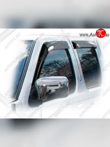 Дефлектора окон CA-Plastiс (Classic полупрозрачный) Nissan NP300 (2003-2008)